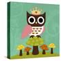 Princess Owl-Nancy Lee-Stretched Canvas