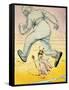 Princess Ozma Ran After Airman-John R. Neill-Framed Stretched Canvas