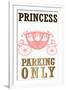 Princess Parking 1-Kimberly Allen-Framed Art Print