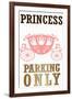 Princess Parking 1-Kimberly Allen-Framed Art Print