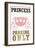 Princess Parking 1-Kimberly Allen-Framed Art Print