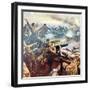 Princess Patricia's Canadian Light Infantry Repel a German Attack at St. Floi, Near Ypres-William Barnes Wollen-Framed Giclee Print