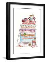 Princess Pea-Effie Zafiropoulou-Framed Giclee Print