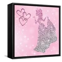 Princess Rules 3 set-Melody Hogan-Framed Stretched Canvas