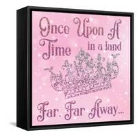 Princess Rules 3 set-Melody Hogan-Framed Stretched Canvas