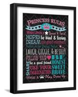 Princess Rules-N. Harbick-Framed Art Print