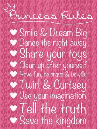 'Princess Rules' Posters - Lauren Gibbons | AllPosters.com