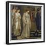 Princess Sabra Led to the Dragon-Edward Burne-Jones-Framed Giclee Print