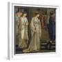 Princess Sabra Led to the Dragon-Edward Burne-Jones-Framed Giclee Print