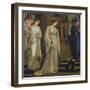 Princess Sabra Led to the Dragon-Edward Burne-Jones-Framed Giclee Print