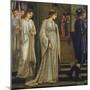 Princess Sabra Led to the Dragon-Edward Burne-Jones-Mounted Giclee Print