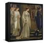 Princess Sabra Led to the Dragon-Edward Burne-Jones-Framed Stretched Canvas