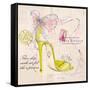 Princess Shoe-Barbara Lindner-Framed Stretched Canvas