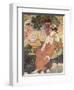 Princess Sitting in a Garden, Safavid Dynasty-null-Framed Giclee Print