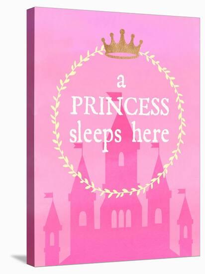 Princess Sleeps-Bella Dos Santos-Stretched Canvas