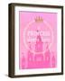 Princess Sleeps-Bella Dos Santos-Framed Art Print