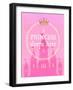 Princess Sleeps-Bella Dos Santos-Framed Art Print