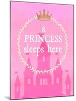 Princess Sleeps-Bella Dos Santos-Mounted Art Print