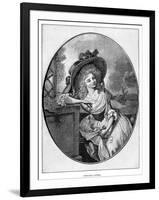 Princess Sophia, Fifth Daughter of George III, 19th Century-null-Framed Giclee Print