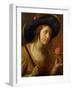 Princess Sophia of Bohemia (1630-1714), Mother of George I as a Shepherdess-Gerrit van Honthorst-Framed Giclee Print