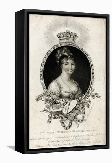 Princess Sophia-null-Framed Stretched Canvas