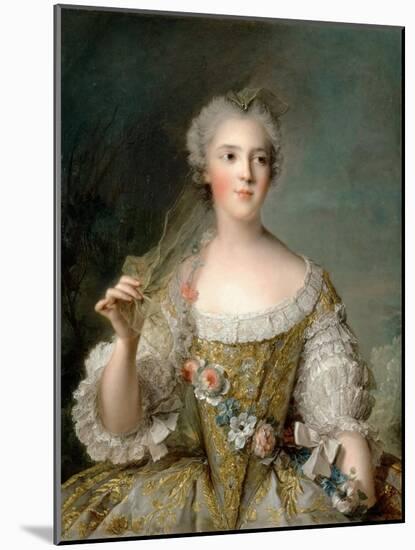 Princess Sophie of France (1734-178)-Jean-Marc Nattier-Mounted Giclee Print