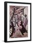 Princess stepping down from a carriage-Werner Forman-Framed Giclee Print