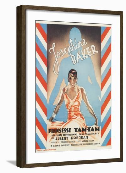 Princess Tam-Tam, Josephine Baker-null-Framed Art Print