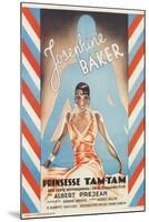 Princess Tam-Tam, Josephine Baker-null-Mounted Art Print