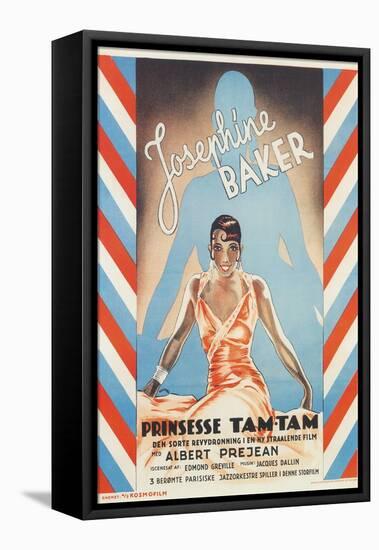 Princess Tam-Tam, Josephine Baker-null-Framed Stretched Canvas