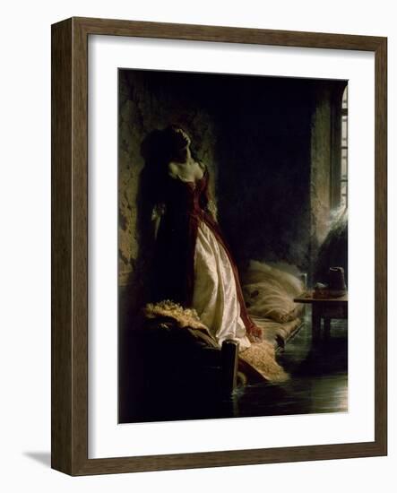 Princess Tarakanova, 1864-Konstantin Dmitrievich Flavitsky-Framed Giclee Print