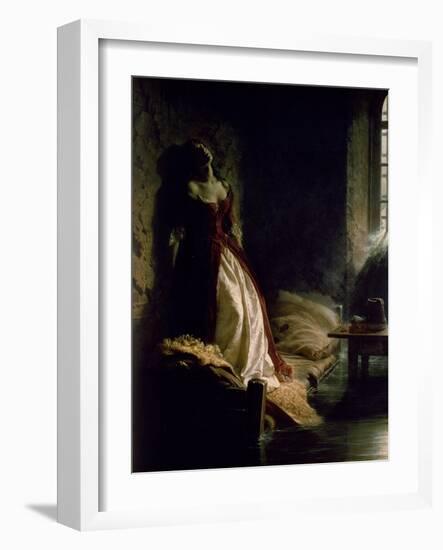 Princess Tarakanova, 1864-Konstantin Dmitrievich Flavitsky-Framed Giclee Print