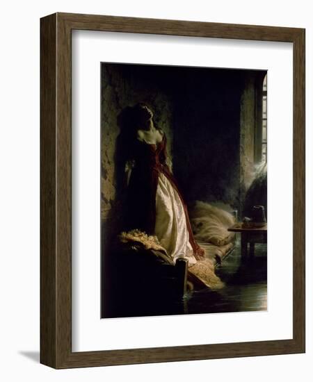 Princess Tarakanova, 1864-Konstantin Dmitrievich Flavitsky-Framed Premium Giclee Print