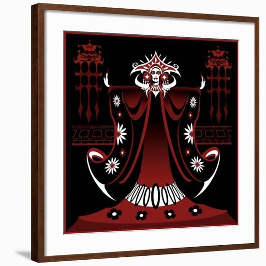 Princess Turandot',opera by Puccini-Neale Osborne-Framed Giclee Print