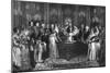 Princess Vicky Christened, 1841-null-Mounted Art Print