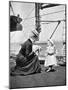 Princess Victoria (1868-193) with Prince Olav of Norway (1903-199), 1908-null-Mounted Giclee Print