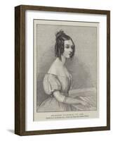 Princess Victoria, in 1834-John Rogers Herbert-Framed Giclee Print