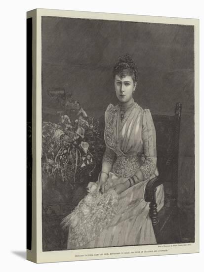Princess Victoria Mary of Teck, Betrothed to Hrh the Duke of Clarence and Avondale-null-Stretched Canvas
