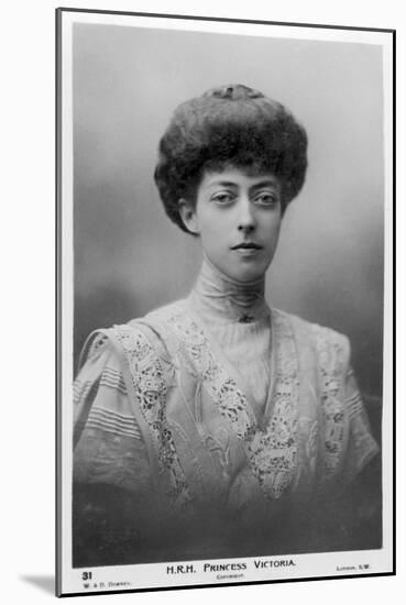 Princess Victoria of the United Kingdom, C1900s-C1910s-W&d Downey-Mounted Giclee Print