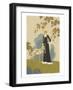 Princess with Whippets-null-Framed Art Print