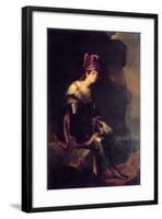 Princess Zinaida Volkonskaya in Tancred Dress, 1820-Fyodor Bruni-Framed Giclee Print