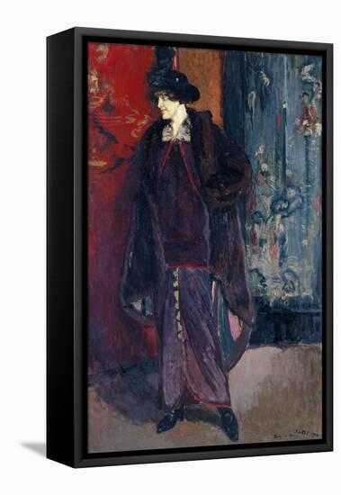 Princesse Jean de Broglie-Jacques-emile Blanche-Framed Stretched Canvas