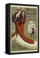 Princesses Dollar Poster-Clerice Freres-Framed Stretched Canvas