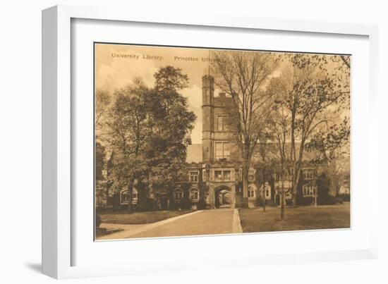 Princeton University Library, New Jersey-null-Framed Art Print