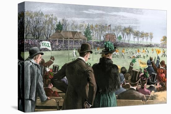 Princeton-Yale Football Match, 1889-null-Stretched Canvas