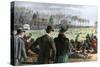 Princeton-Yale Football Match, 1889-null-Stretched Canvas