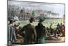 Princeton-Yale Football Match, 1889-null-Mounted Giclee Print