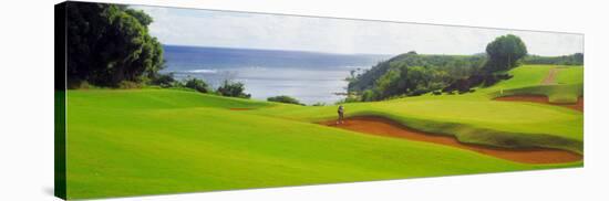 Princeville Golf Course, Kauai, Hawaii, USA-null-Stretched Canvas