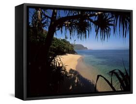 Princeville, Hanalei, Kauai, Hawaii, Hawaiian Islands, USA-null-Framed Stretched Canvas