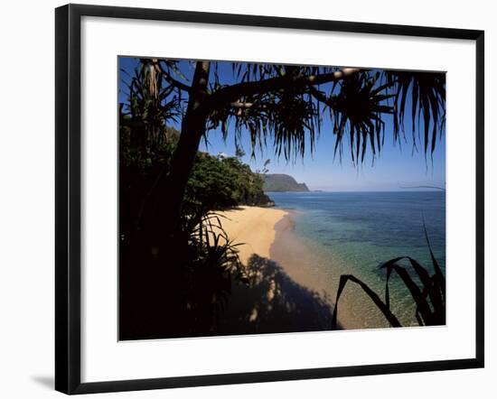 Princeville, Hanalei, Kauai, Hawaii, Hawaiian Islands, USA-null-Framed Photographic Print